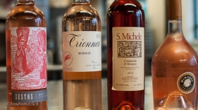 Our Rosé lineup for the evening