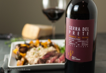 Think rich dishes when pairing with Aglianico