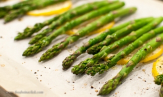 Fresh asparagus, a sure sign of spring.
