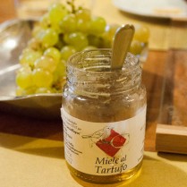 topped with truffle honey...