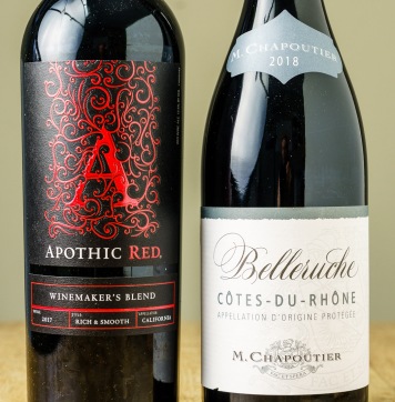 Apothic Red Winemaker's Blend doesn't tell you much except it's from California. If you know, "Cotes-du-Rhone" tells you both where the grapes are from and which grapes are in the wine.